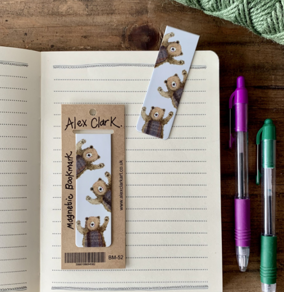 Big Bear Hugs Magnetic Bookmark